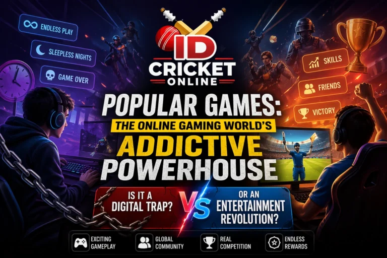 Popular Games: The Online Gaming World’s Addictive Powerhouse—Is It a Digital Trap or an Entertainment Revolution?
