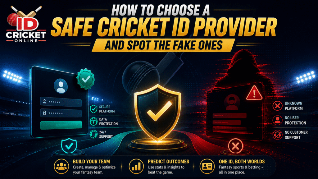 how to choose safe cricket ID provider