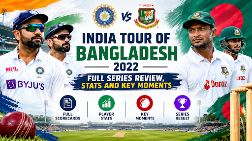 India vs Bangladesh 2022 complete cricket series review and stats